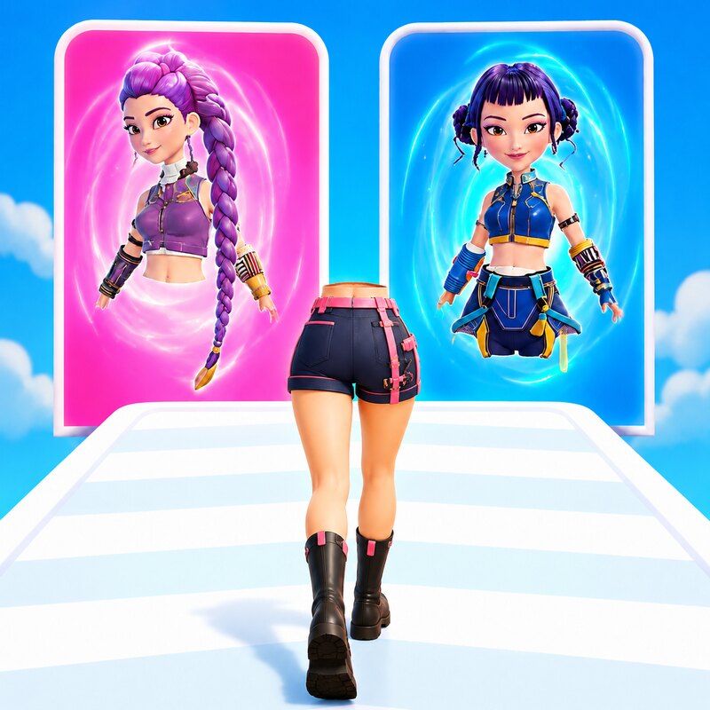 Help Rumi To Choose Her Body