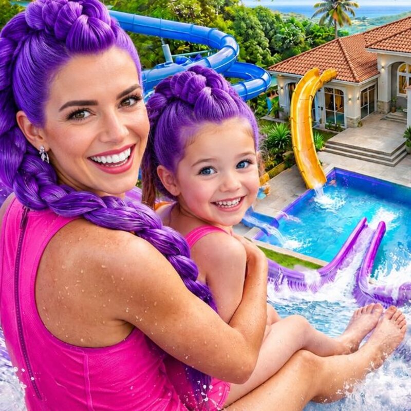 Adventure in Kpop Demon Hunters Waterpark