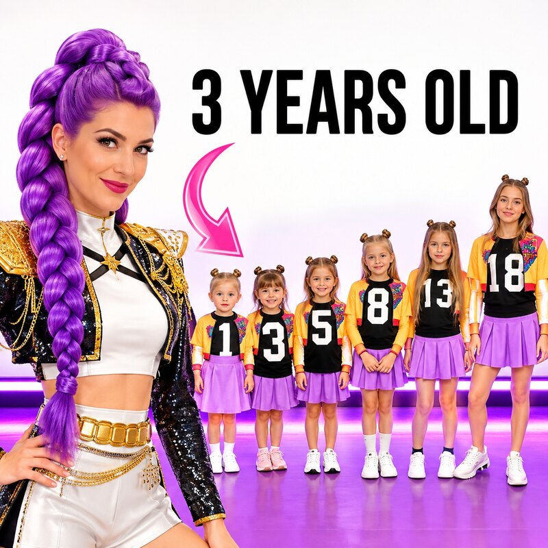 Ages 1-18 Compete in Kpop Demon Hunters CHEERLEADING Tournament