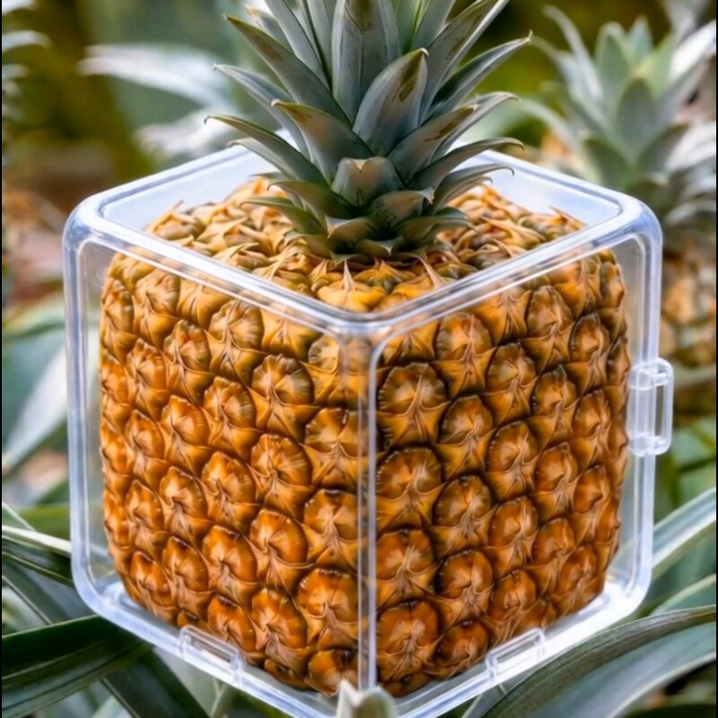 Growing A Perfect Square Pineapple?!