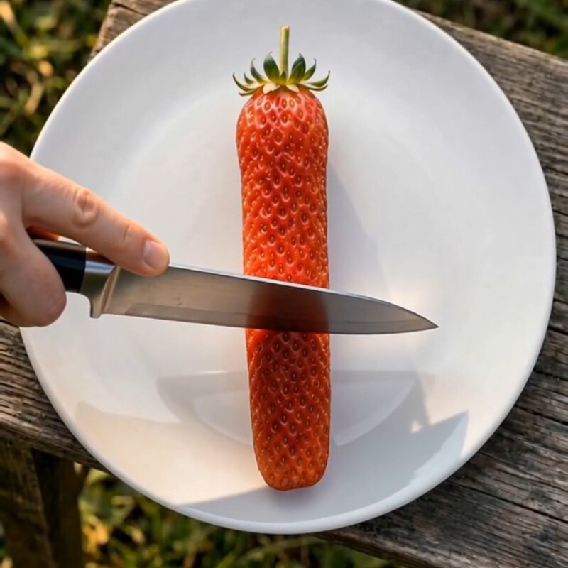 This Strawberry Is Built Different