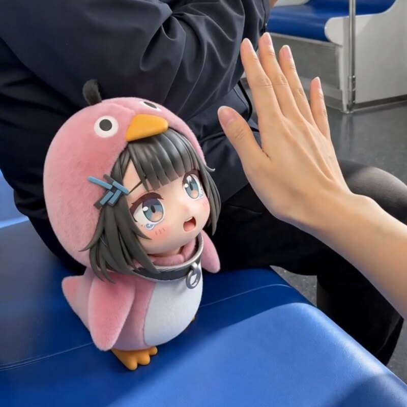 Guga Getting Squeezed On The Subway