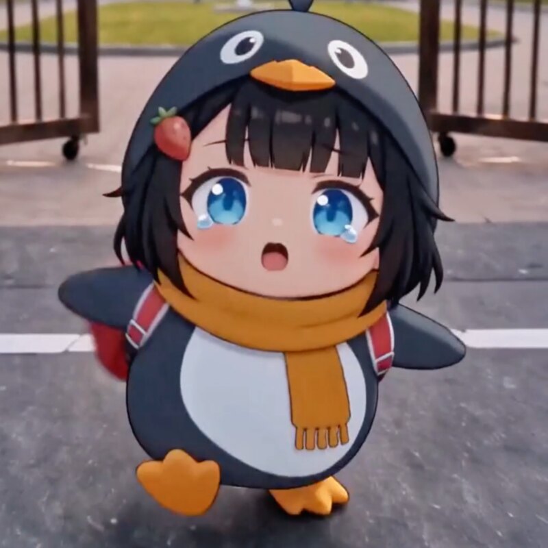 Guga Ran Out Of School Excitedly