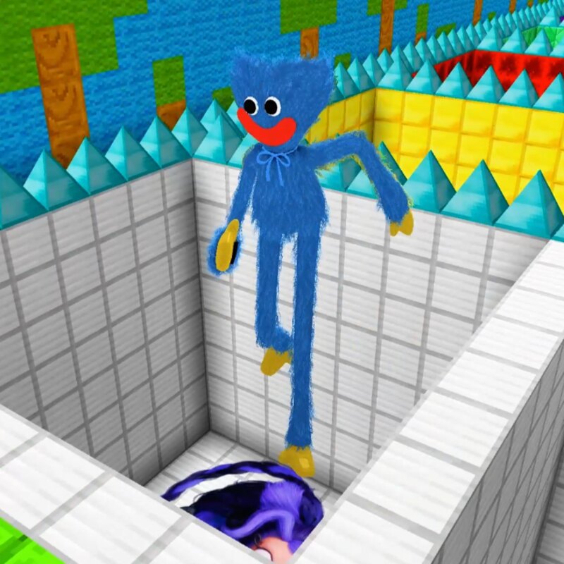 Minecraft Huggy Wuggy Trap